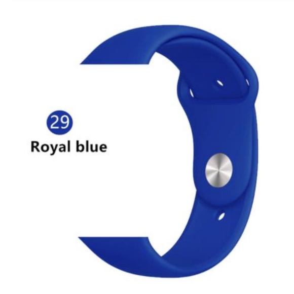 Accessories - NEW Royal Blue Sport Silicone Band For Apple Watch